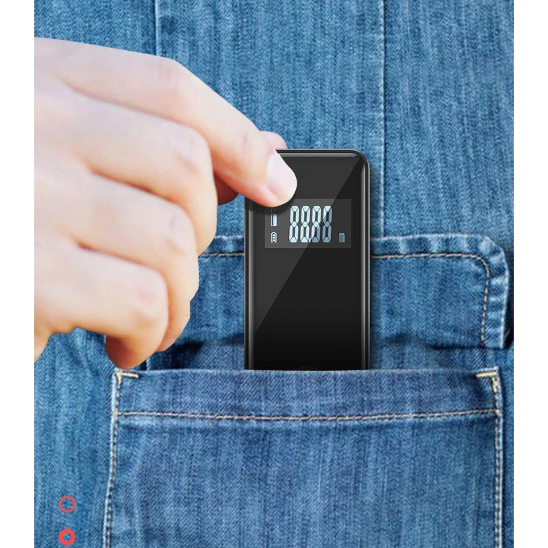 Low Price Laser Distance Meter Digital Sensor 30M Mini Hand-hled Smart Rechargable