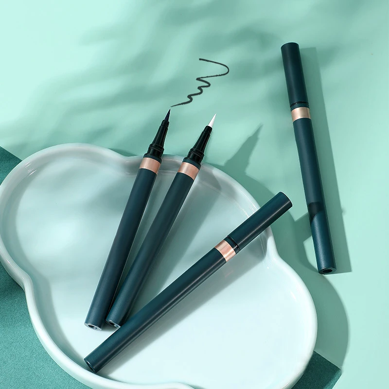 Оптовая продажа водостойкая быстросохнущая жидкая подводка для глаз OEM Фирменная клейкая