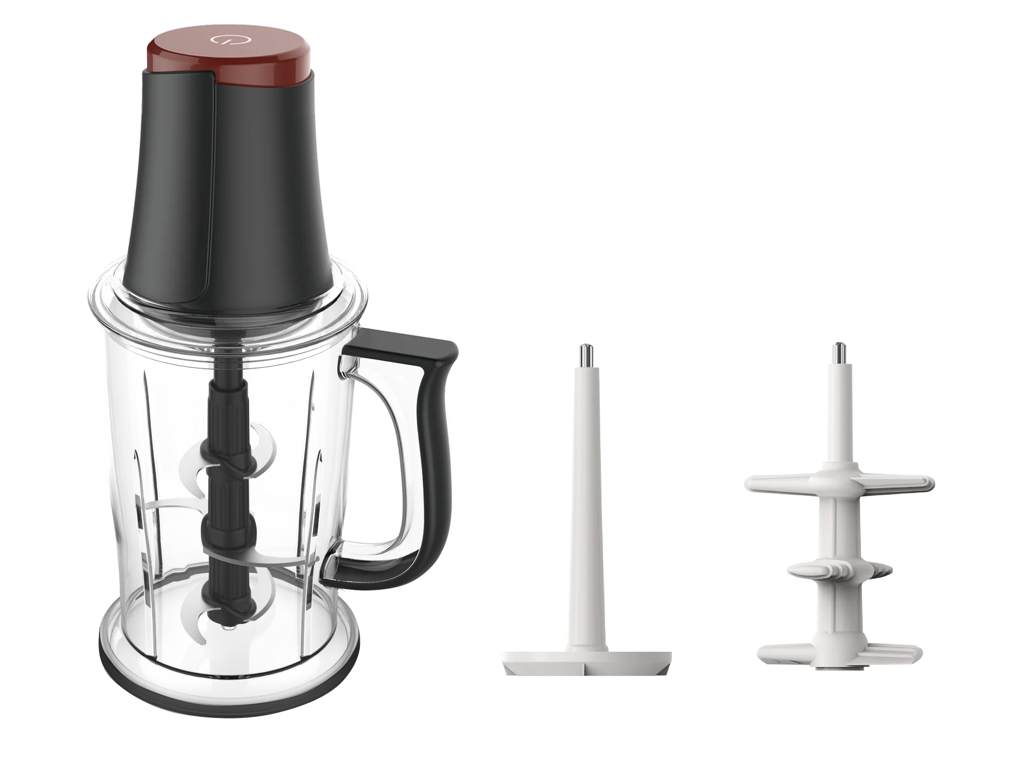 2024 New Large Capacity Meat Grinder with red color