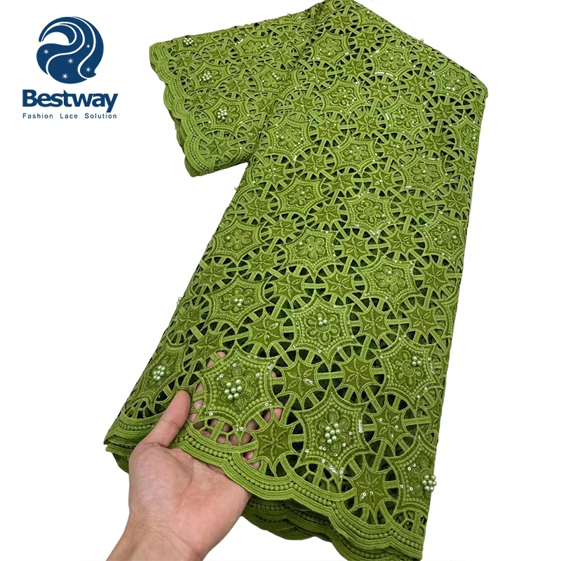 china wholesale guipure cord lace african lace fabric for wedding