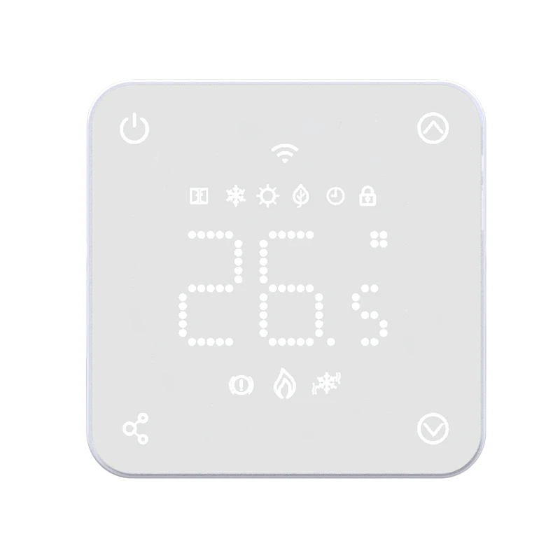 Max 16A Load 2.4Ghz Tuya  WiFi Smart  Electric Floor Heating Room Thermostat ODM China Factory