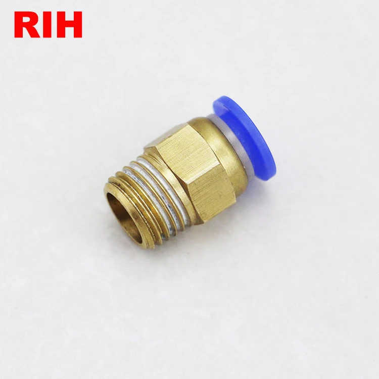 Pneumatic quick  connect cylinder Air Tube Connector Fitting