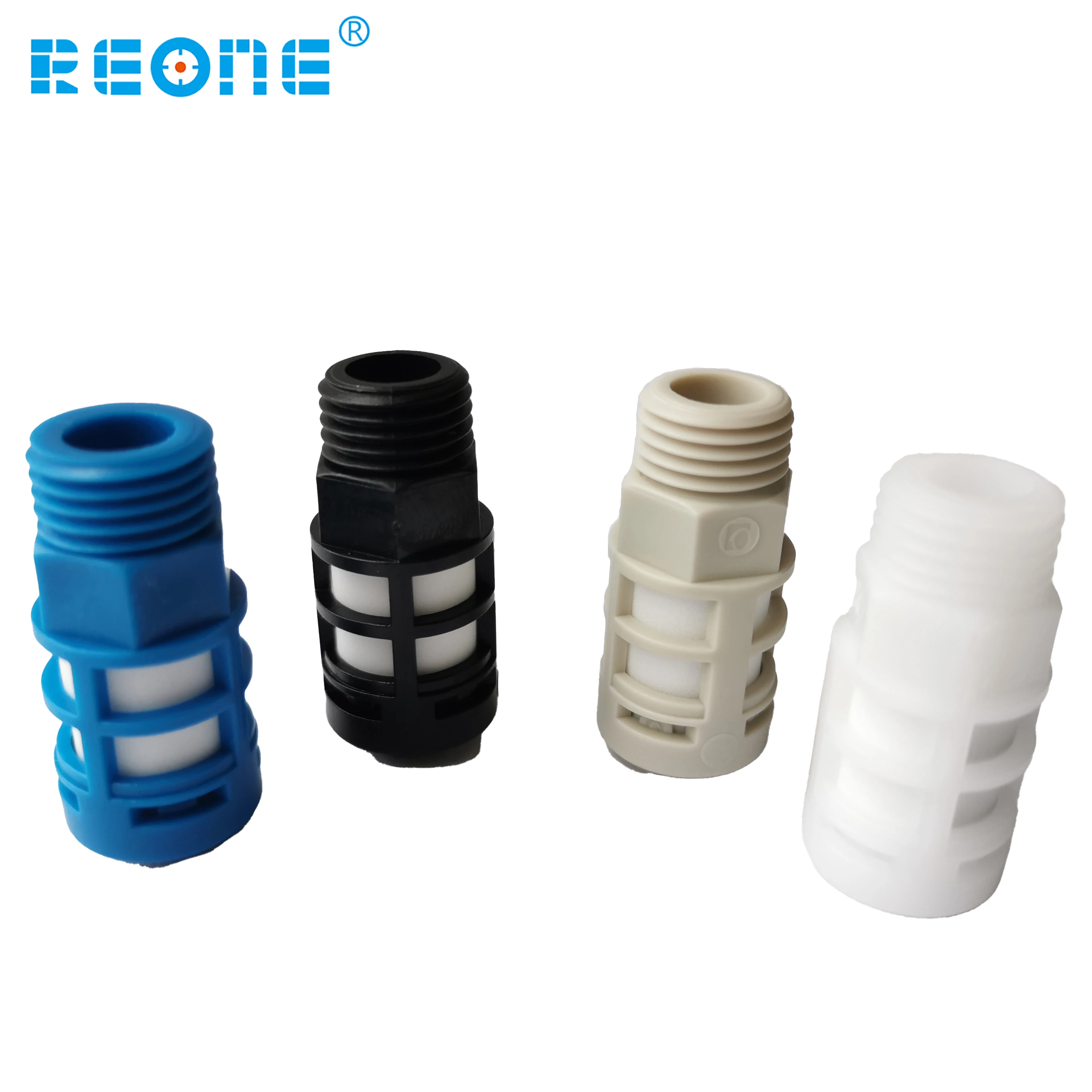 Hot selling classic high performance PSU pneumatic exhaust noise innovative porous plastic air silencer Muffler