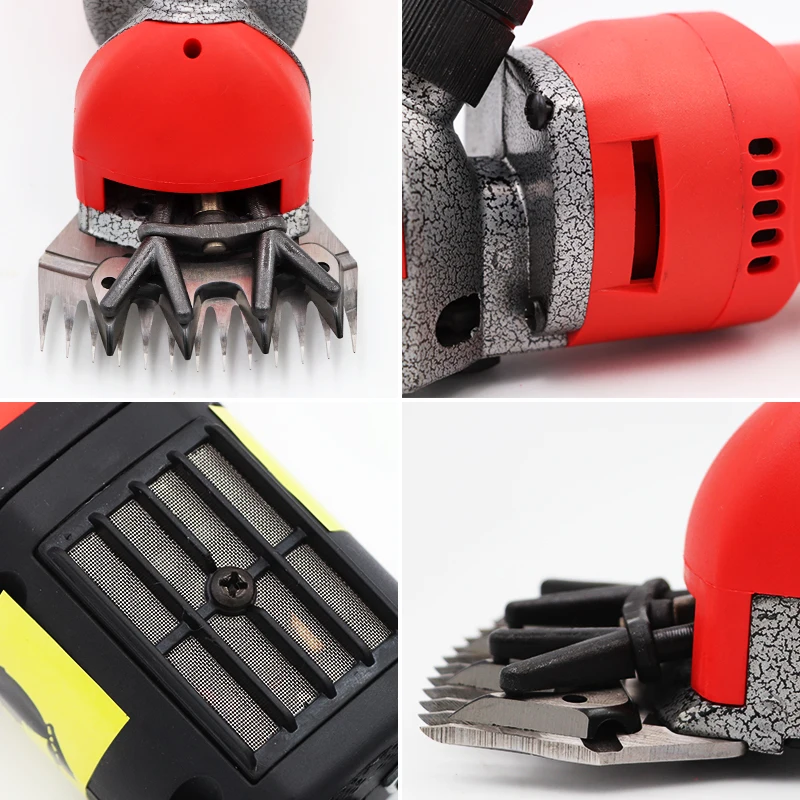 Portable sheep farm electric adjustable speed 13-blade wool shears Hair shaving equipment  sheep clipper