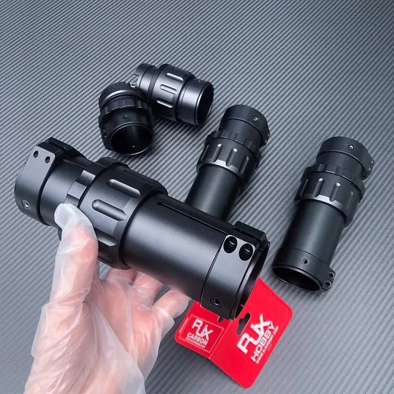 RJXHOBBY 40mm Vertical Folding Arm Tube Connectors UAV Copter Part Clip Self-lock Folding Rack Component RC Agriculture Drone