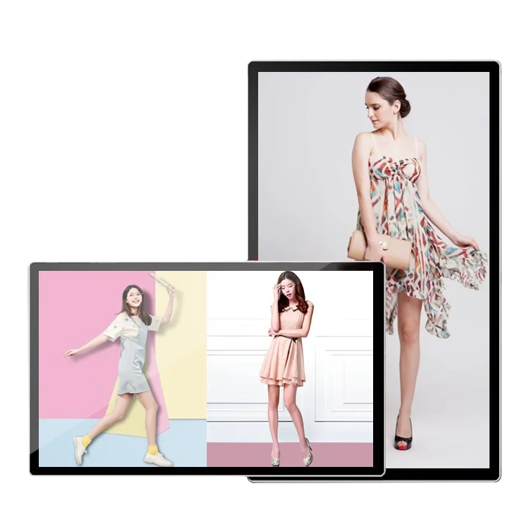 32-дюймовый ЖК-дисплей TFT Розничная Поп-реклама настенный цифровой вывески