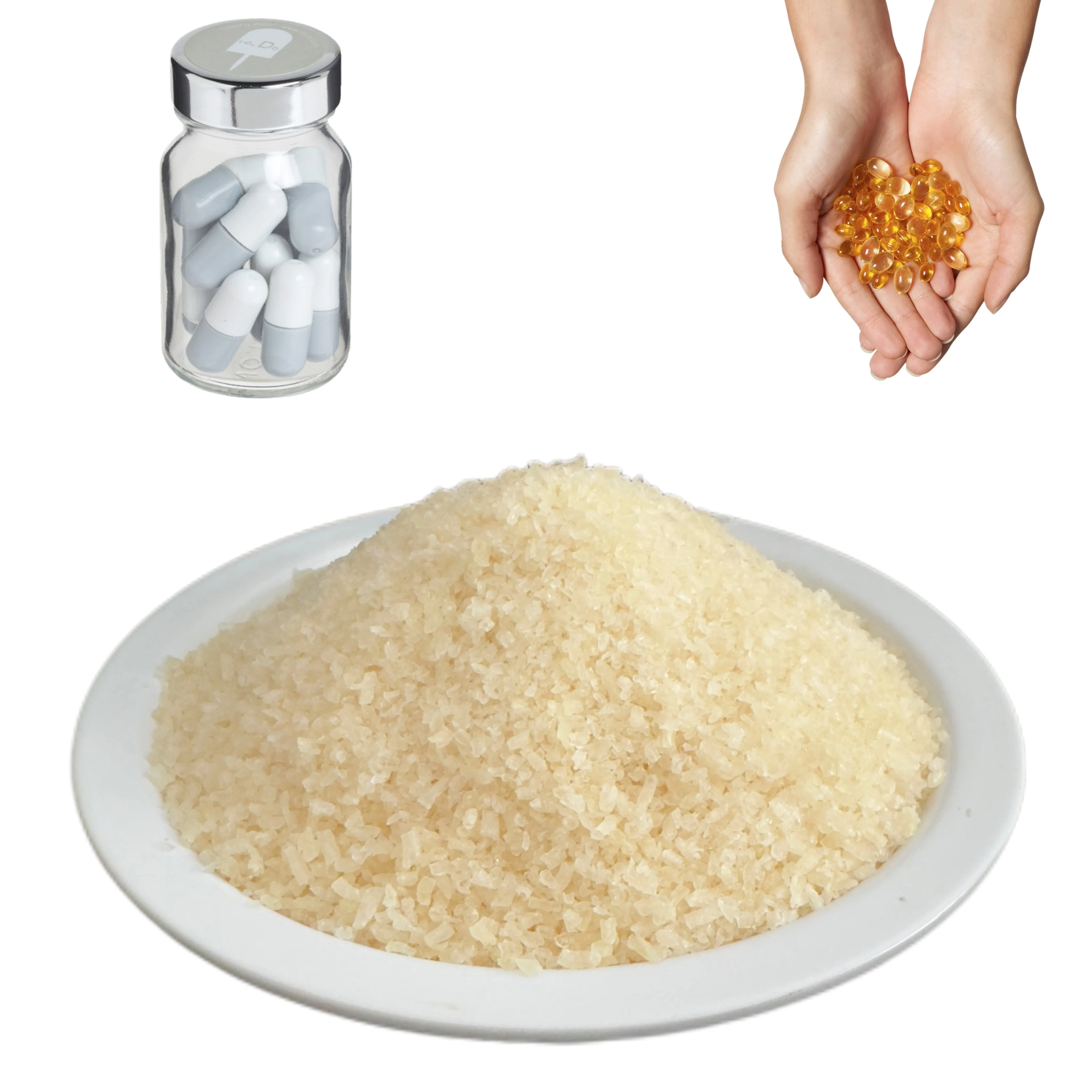 Pharmaceutical Gelatine granule for Softgels and Hard Capsules