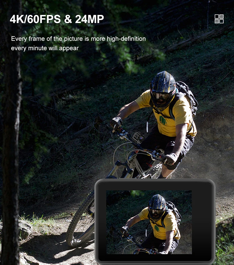 Оригинальный модуль ip65 oem f23b объектив 6 - 22 мм firefly 8se so 2022 guangzhou box water prof action camera