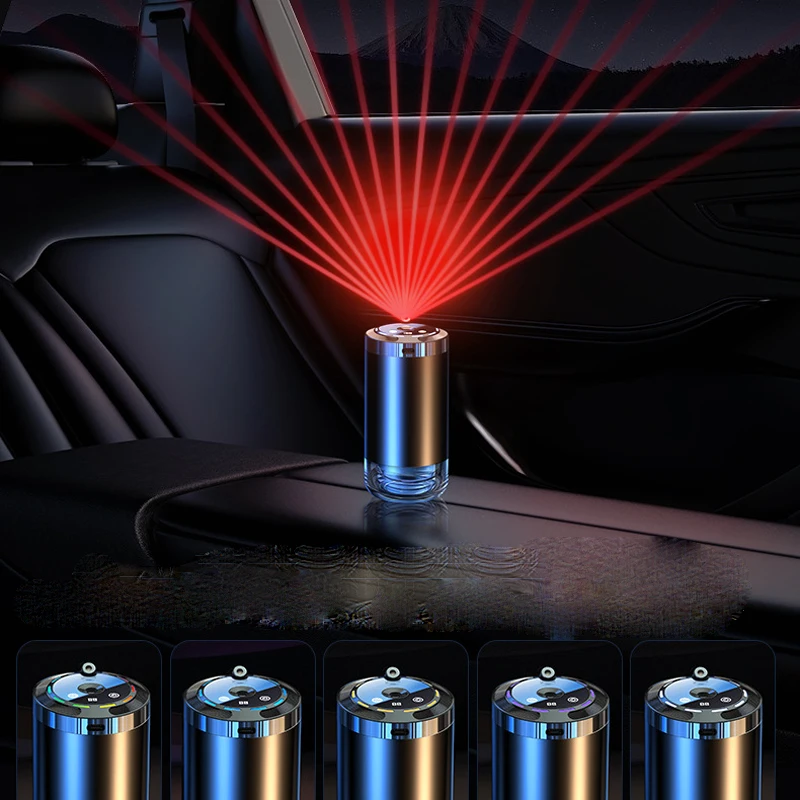 new products 2024 unique mini electric vent smart scent oil non aroma auto air auto rechargeable essentia star car diffuser