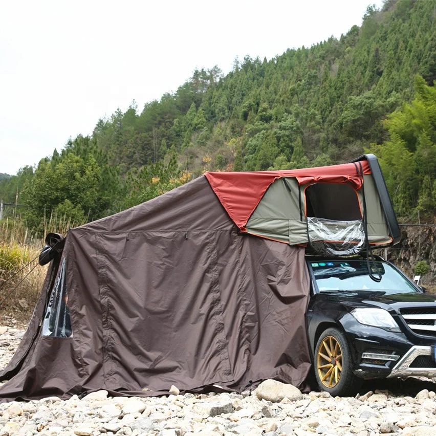 5 Person Large Family Camping Hard shell Rooftop Tent Waterproof For Sale