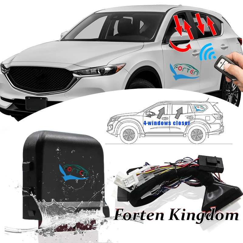 Car Automatic Window Close Kits Closer Module Automatic Folding Mirrors For Mazda CX-5 2015-2023 Automotive Electronic Parts