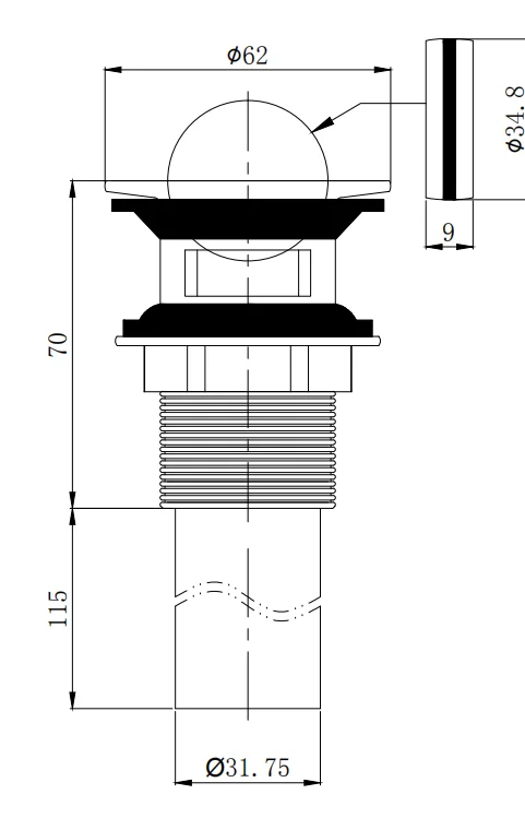 bathroom accessories  Wash Basin Drain