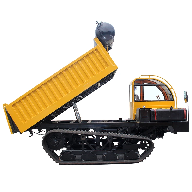Factory Price Agricultural Mini Dumper 5ton 6ton 8ton Rubber Track Dump Truck