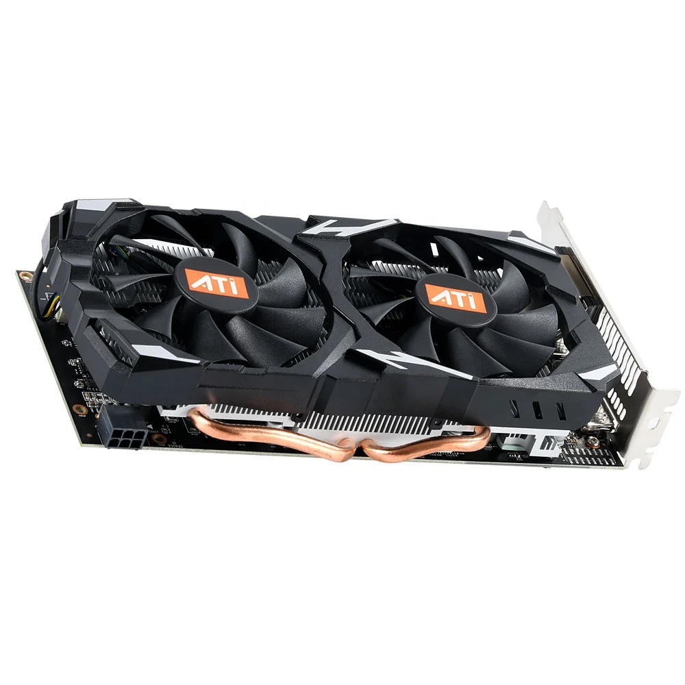 New Radeon RX 580 8GB Graphics Cards  2048SP Video Screen Cards GPU Desktop Computer Game Map For rigs