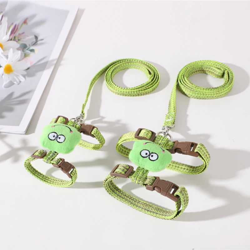 Cartoon doll anti - break cat chest back traction
