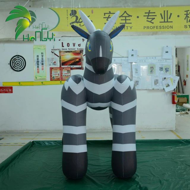 Big Inflatable Climbing Sex Zebra Toy