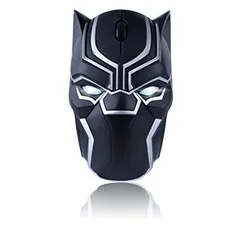 Cool Wireless Mouse Iron Man Black Panther Star Lord Ant Man Tree Man Gaming Mice with USB Unifying Receiver 1200 DPI for PC