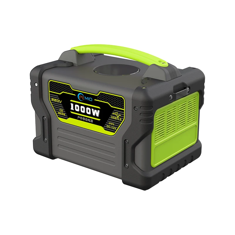 Power station 1000W 999Wh Energy Storage Supply Backup Battery Lithium Outdoor Portable Solar Power Station