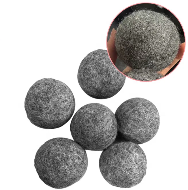 Reduce Clothing Wrinkles Naturally reusable 100% New Zealand Chemical Free Fabric Softener Organic Wool Dryer Balls