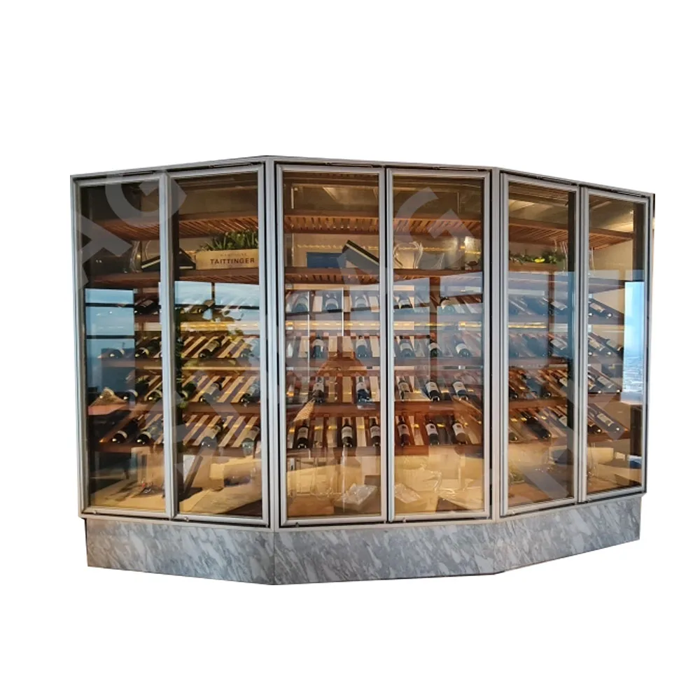 4mm low-e heating tempered glass door used for walk in cooler room reach in cooler room display showcase