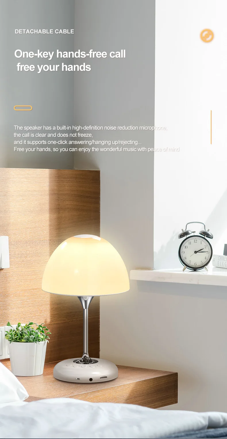 New design bluetooth speaker night light desk lamp  Music Led Light Lamp Bluetooth Speaker