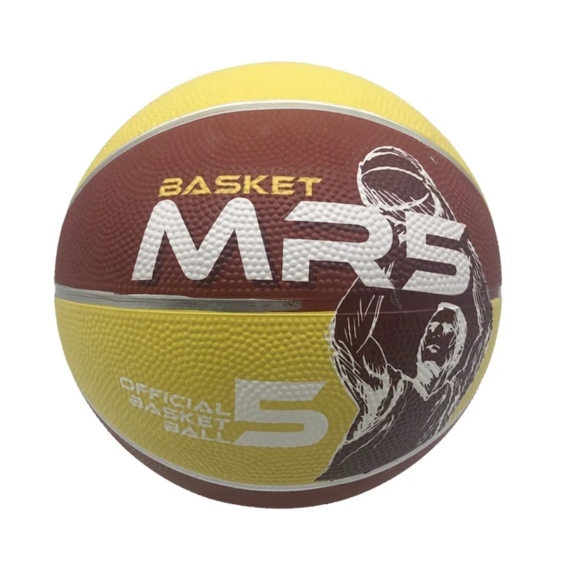 Официальный поставщик баскетбольных мячей размером 5 резины с логотипом oem и цветами для