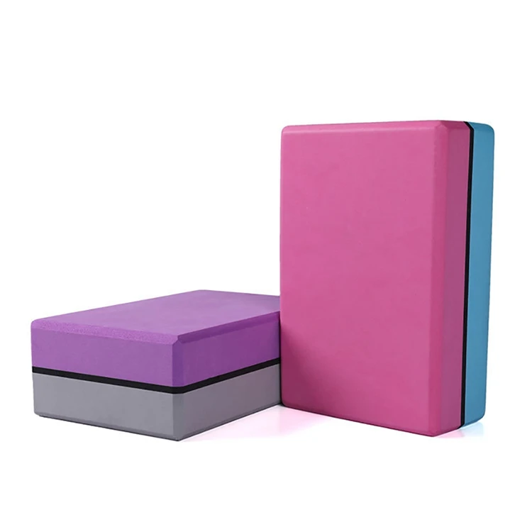 Double Color Deepen Pose Red Foam Yoga Brick