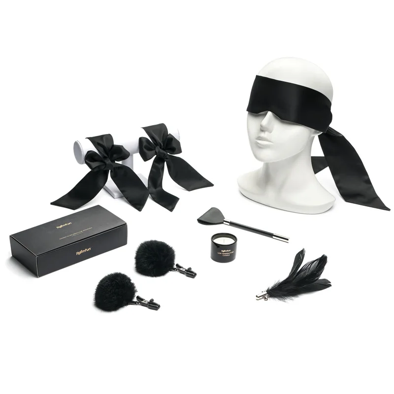 Высококачественная восковая накладка SM с перьями для флирта, 6 шт., набор для бондажа для начинающих, ограничитель, игрушка для эроти