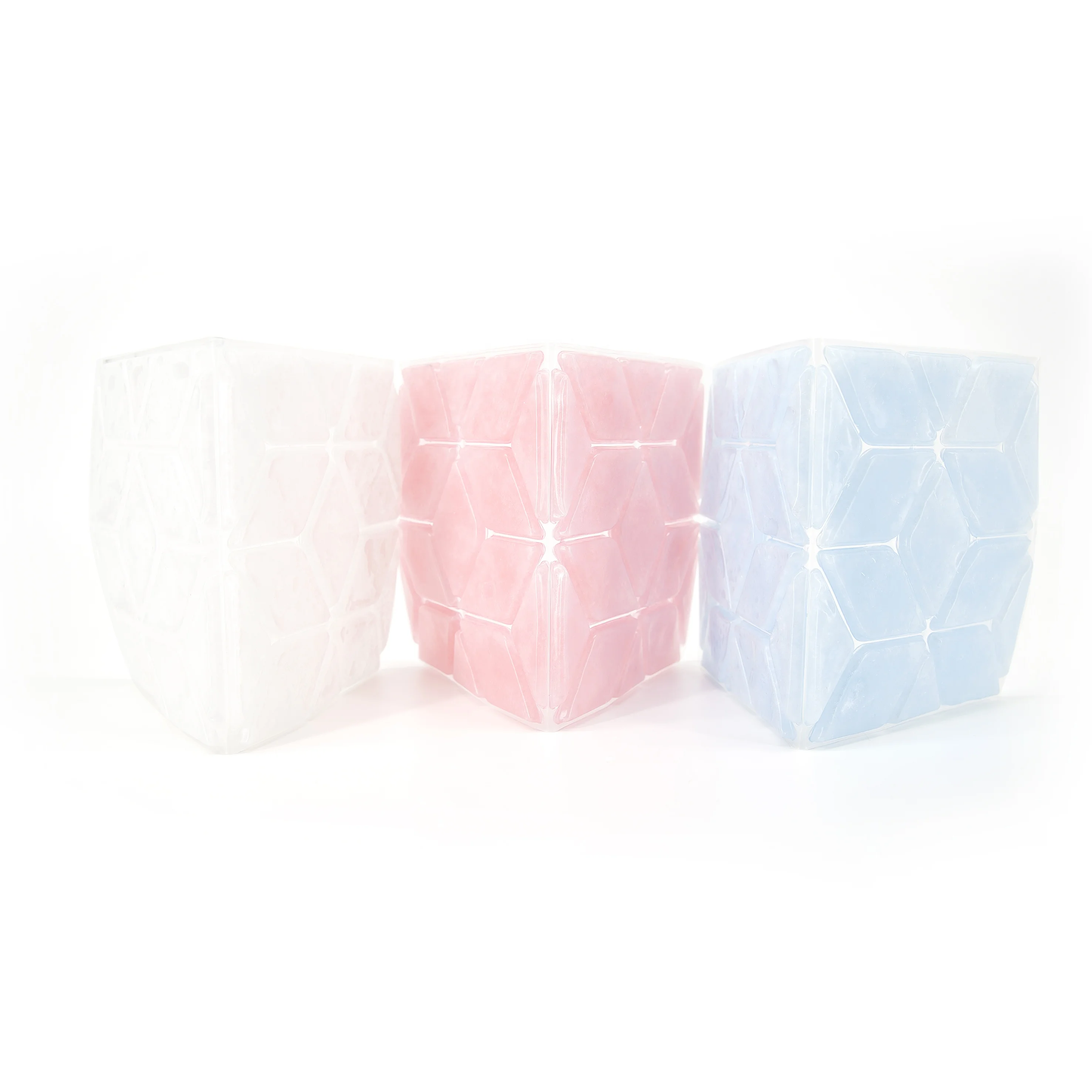 CSI PCM Pink Customized Size Lattice Design Reusable Portable Foldable Cooling Ice Mat