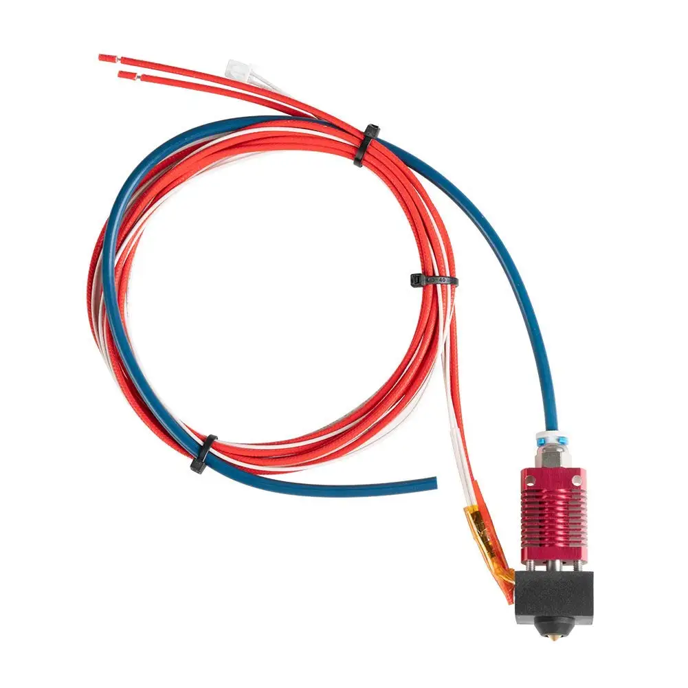 YouQi 3D Assembled Hot end Kit Extruder with Upgrade PTFE Tubing and Silicone Cover