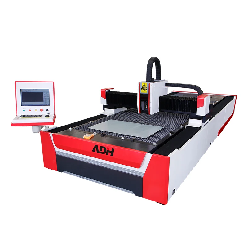 ADH 500w Fiber Laser Cutting Machine Sheet Metal 1500mm*3000mm Cutting Area IPG Laser Power 2500W 3000*1500mm Gantry Type 3.5ton