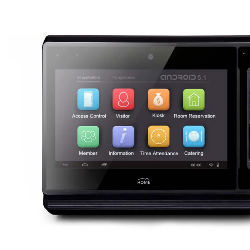 Biometric Fingerprint Reader time clock Employee Time Tracking Time Recording Machine