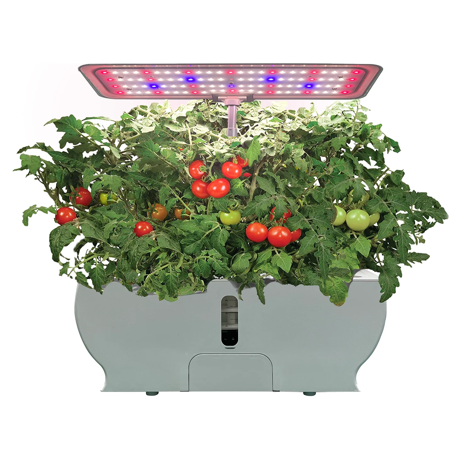 24w Led Grow Light Smart Indoor Garden 24V 1A 9 pods Hydroponics Grow Kit Systems Planter with Remote control Home Kitchen