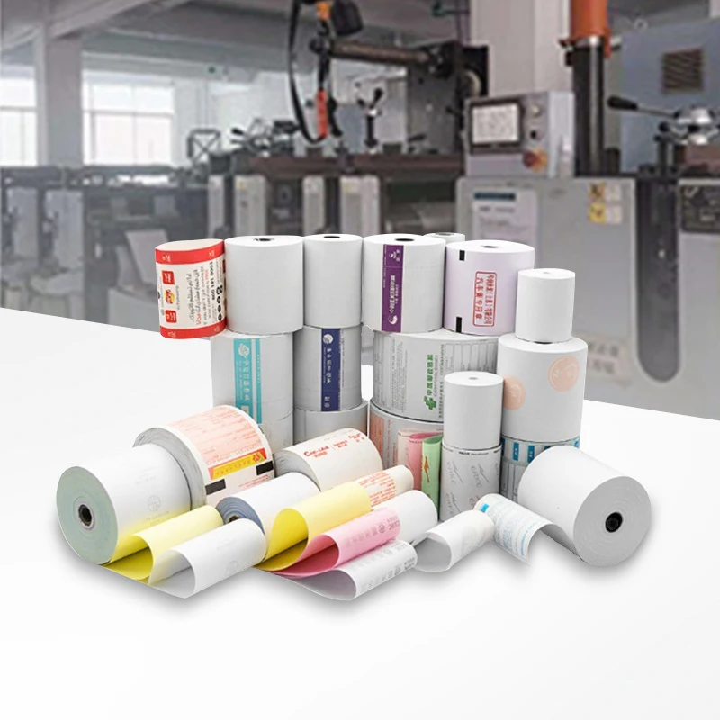 48 Gsm Pos Rollo De Papel Termico 30*57Mm Thermal Paper 57mmX30mm Thermal Cash Register Paper Rolls