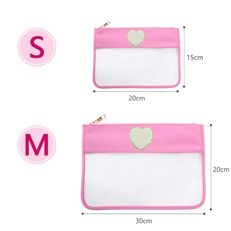 Waterproof Hot Sale Lightweight PVC Cosmetic Bags Storage Toiletry Case Mini Transparent Bag Mulit-color Makeup Bags with Better