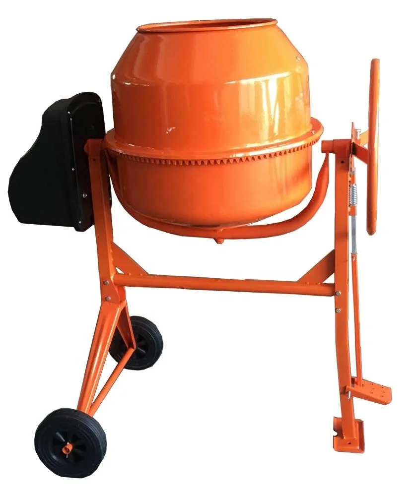 Factory price European standard 550w 140L Concrete Mixer with foot pedal