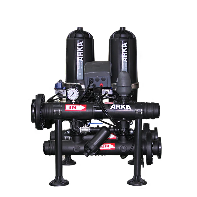 2 Inch 2 Units Self-cleaning Automatic Backwash Disc Filtration System,plastic filter mesh