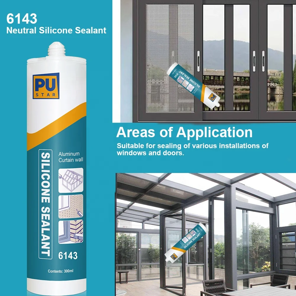 Pustar-resistant structural silicone sealant