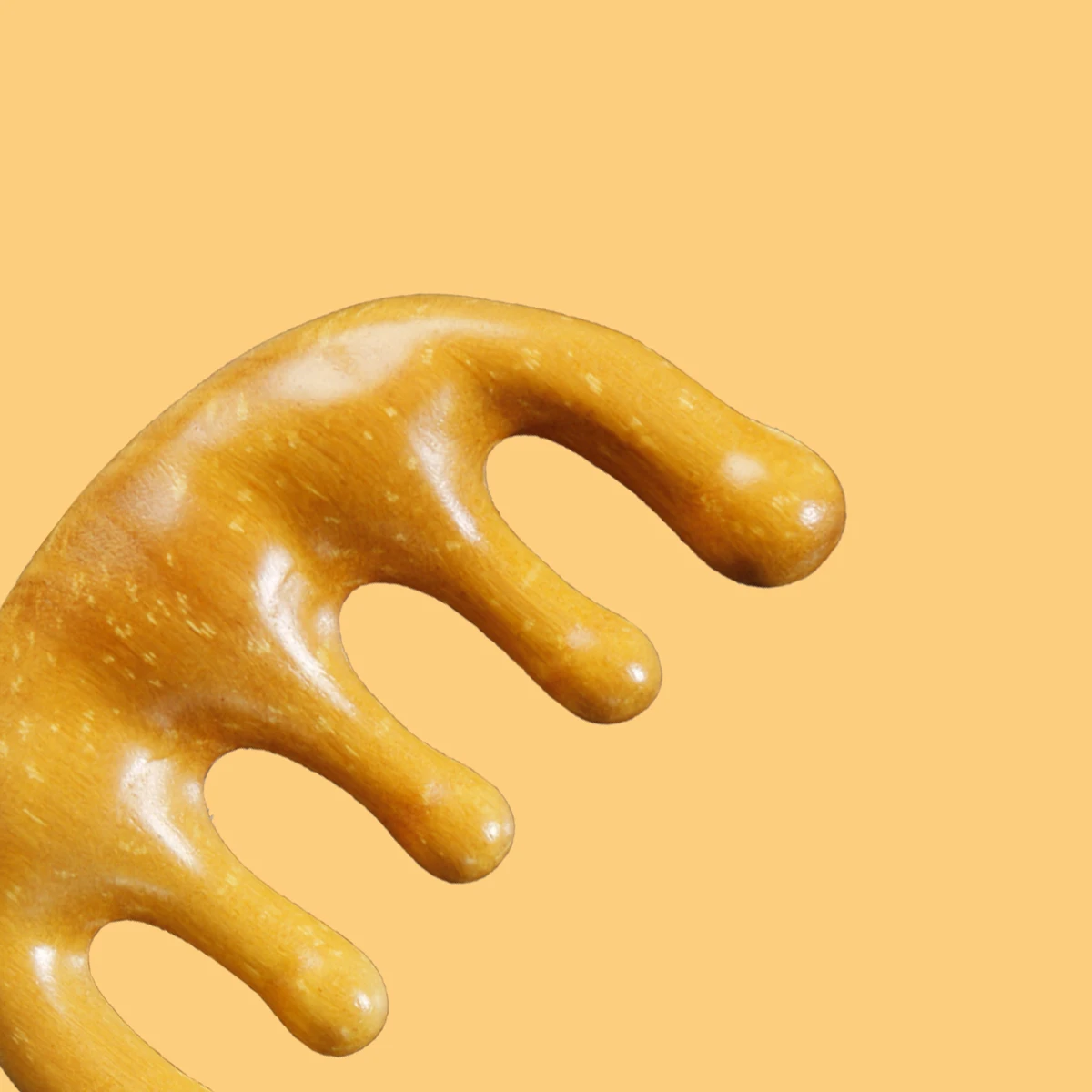 Brand New Scalp gua sha comb wooden scalp massager Small Portable wide tooth Scalp Massager Comb Hand Made Sandalwood Comb