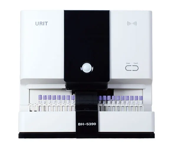 Hospital Fully Auto Blood Cell Counter URIT BH-5390 FBC WBC 5-Part-Diff mindray Hematology Analyzer