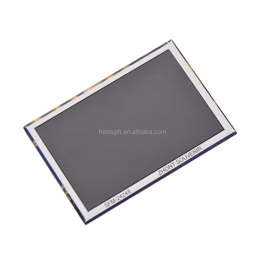 Custom scenic spot tin paper fridge magnets promotion gift