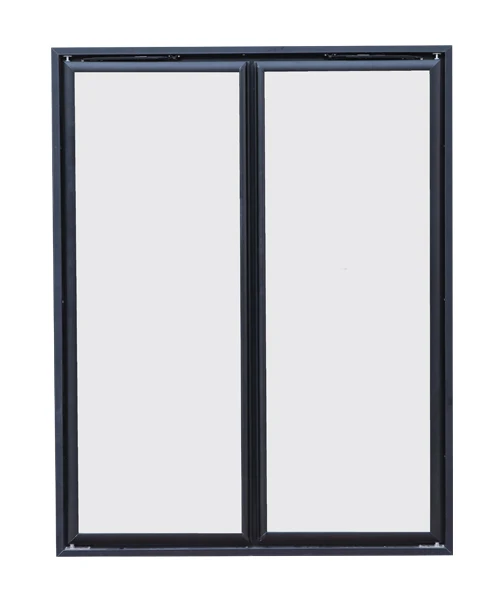 walk in cooler glass door Glass Refrigerator Display Doors with aluminum alloy frame and V shape LED light
