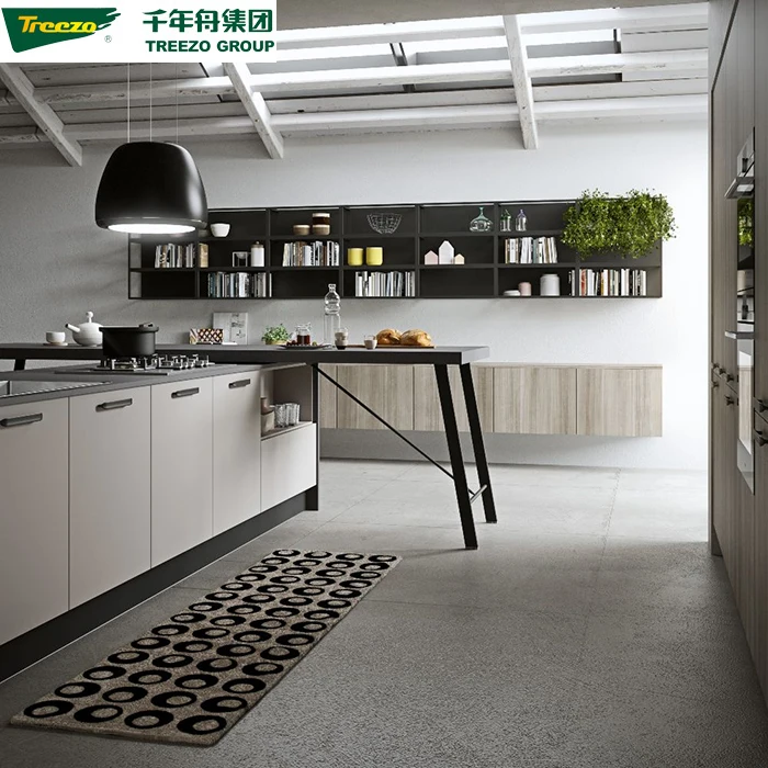 Modern Design China Manufacturer American style Home Furniture Wooden Kitchen Cabinet Set Review Hardwar China Custom Made