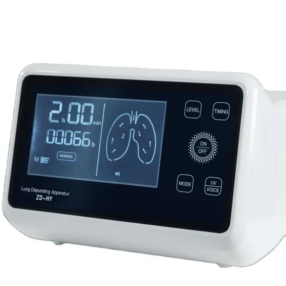 The Lung Clear Device is an instrument that helps to improve airway obstruction caused by bronchiectasis and obstructive