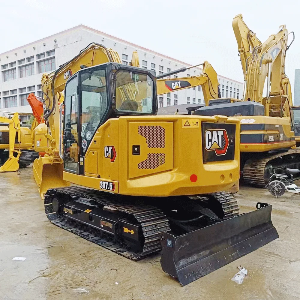 6ton mini excavator digger used CAT 305.5 crawler excavator digger caterpillar 307C excavator for sales