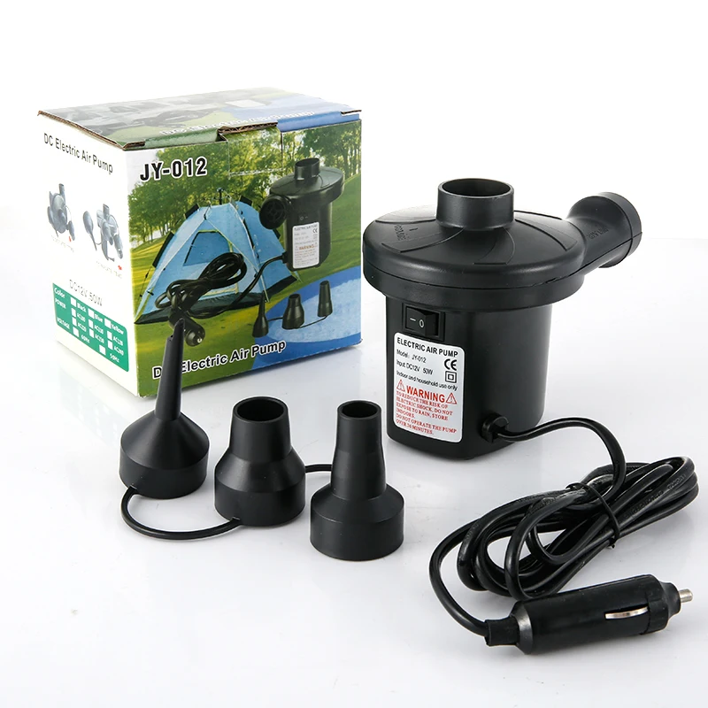 Factory Sale Inflatable 12v Dc Electric Inflator  Air Pump for air bed air mattresses