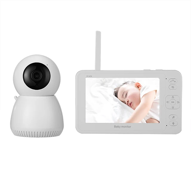
hot sale 5 inch 1080P digital wireless color LCD baby monitor 