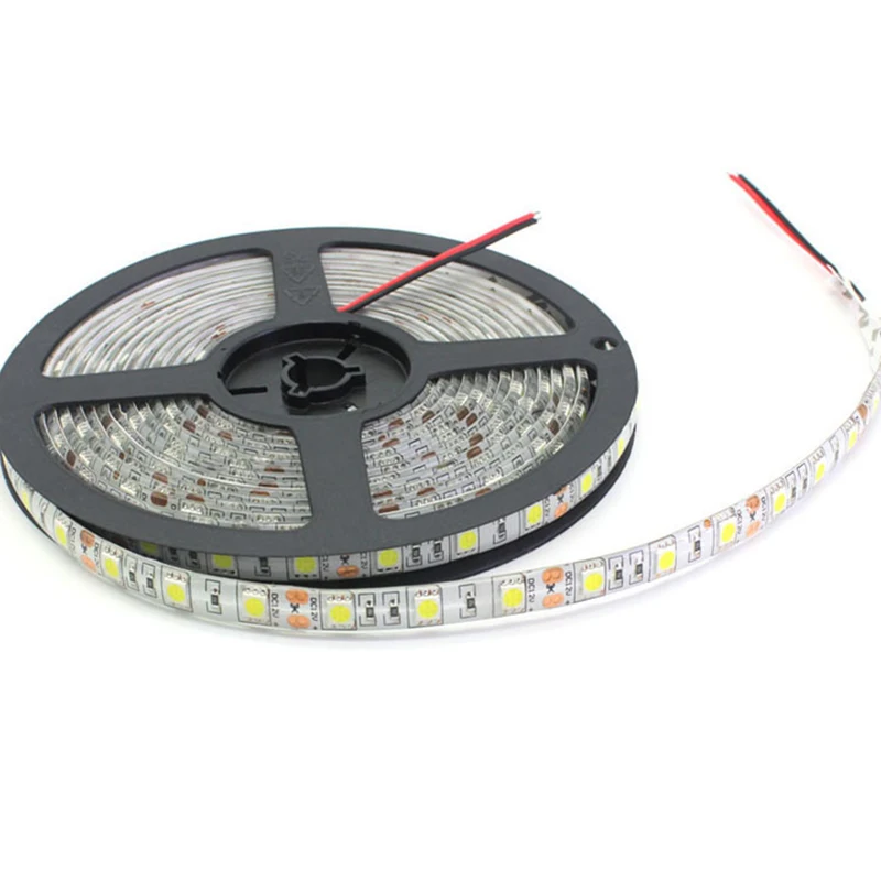 Декоративная Светодиодная лента для внутреннего освещения с гелевым освещением SMD5050 оптовая продажа внешняя декоративная светодиодная 60 LED12V