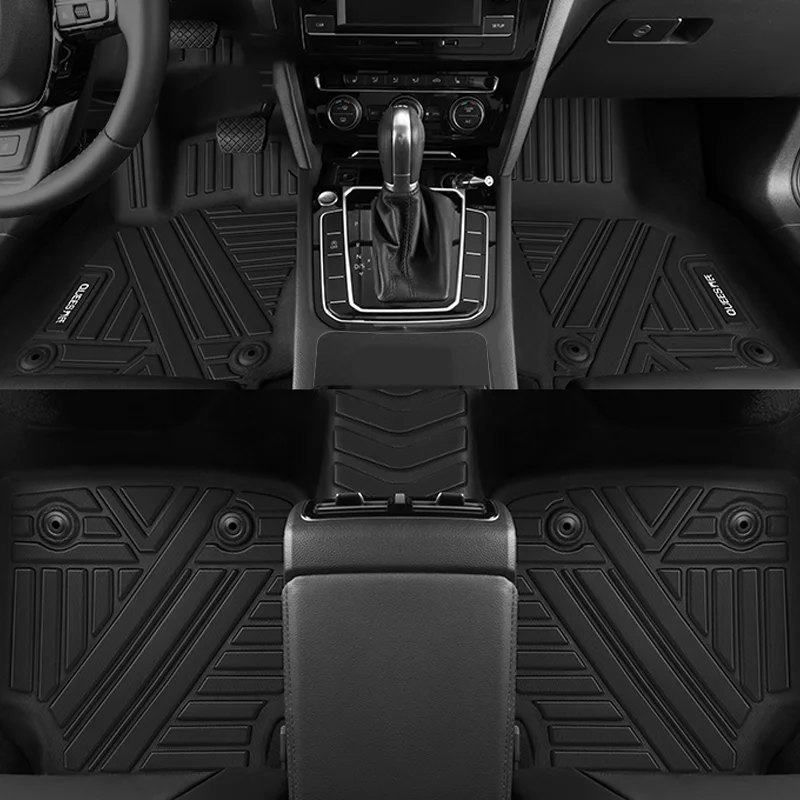 all weather waterproof car accessories tpe car floor mat for mercedes toyota tesa