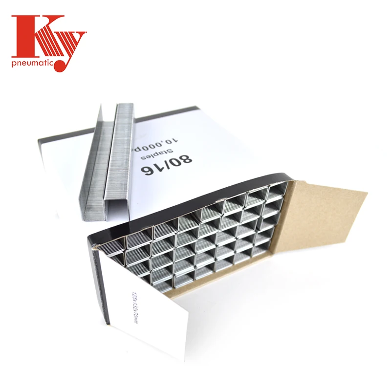 80 Series Staple Pin 8016 Pneumatic Grapas Air Gun Nail For Furniture Leather